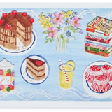 Tiny Tabletop Collage Greeting Card, Matilda