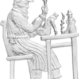 Toy Maker Tin Ornament