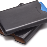 Black Choosing Keeping Leather Card Holder