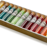 Saiun-do Kyoto Nihonga Mineral Pigment Set, Red Camellia