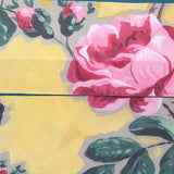 Antoinette Poisson Wedding Storage Box, Medium Roses Pompadour Jaune