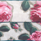 Antoinette Poisson Wedding Storage Box, Medium Roses Pompadour Gris