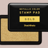 Pigment Oil Based Metallic Gold Ink Stamp Pad