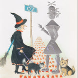 Embossed Witch of Oz Greeting Card