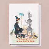 Embossed Witch of Oz Greeting Card