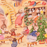Advent Card, Rabbit Burrow