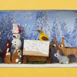 Matchbox Diorama, Animals with Manger