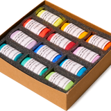 12 Handmade Colour Pastels, Botanical Colours