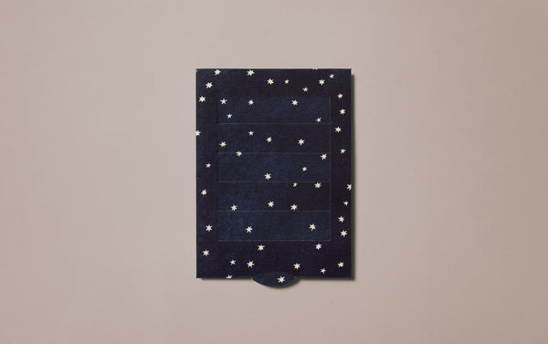 Shooting Star Venetian Blind Greeting Card