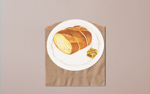 Bread and Butter Greeting Card