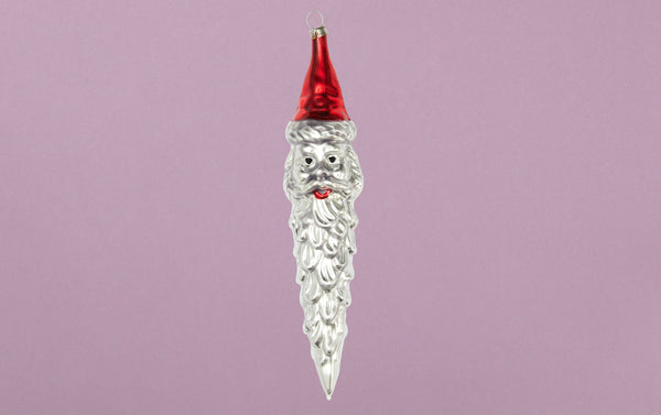 Christmas Ornament, Santa with Beard