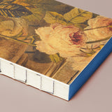 Extra Thick Pictorial Journal - Bouquet with Blue Spine