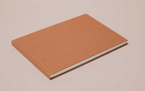 Brown Linen Bound Sketchbook
