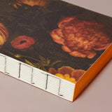 Extra Thick Pictorial Journal - Orange Flowers
