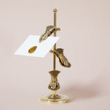 Brass Hand Clip Stand