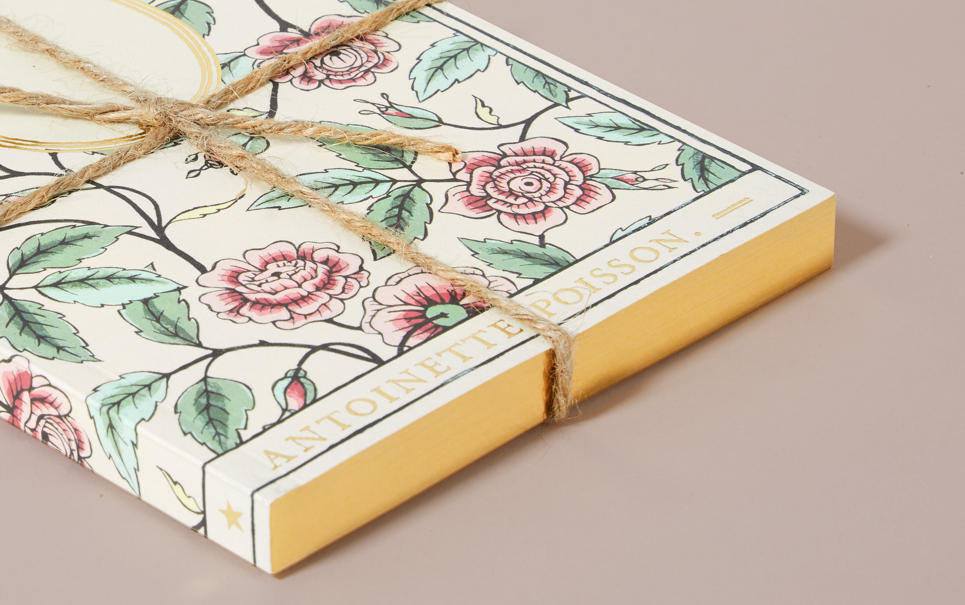 Antoinette Poisson Medium Notebook - Buisson De Roses