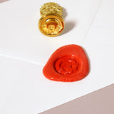 Brass Wax Seal Stamp - Claddagh