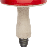 Papier-mâché Red Mushroom on Clip