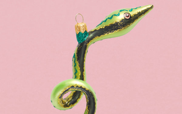 Christmas Ornament, Large Snake