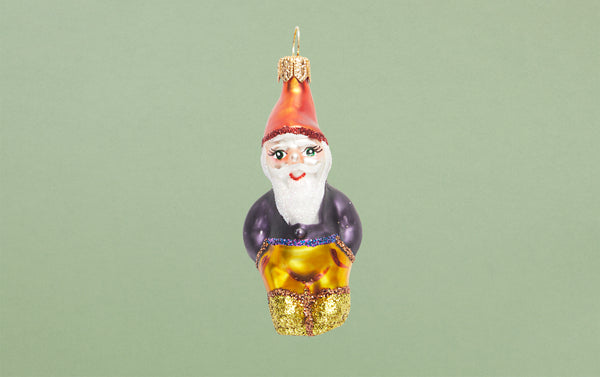 Christmas Ornament, Garden Gnome