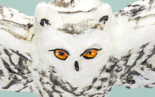 Christmas Ornament, Snowy Owl