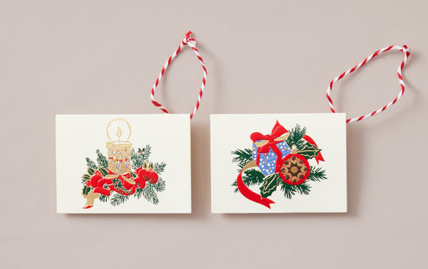 Set of 10 Festive Gift Tags