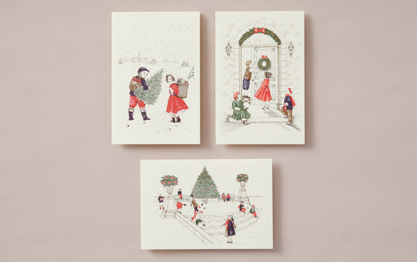 Christmas Eve Greeting Card Set