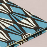 Slim Hardback Notebook, Blue Harlequin