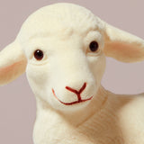 Flocked Lamb Easter Decoration