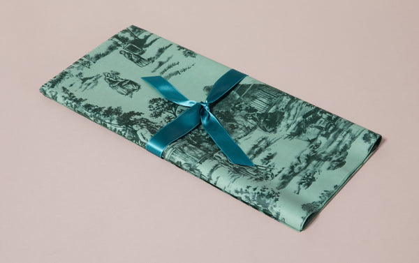 Gift Wrap - Dark green/patterned - Home All