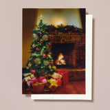 3D Lenticular 1980s Christmas Greeting Card