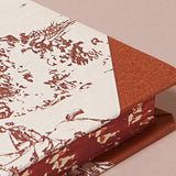 Extra-Thick "Composition Ledger" Wallpaper Collection Notebook, Bucolic Scene