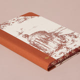 Extra-Thick "Composition Ledger" Wallpaper Collection Notebook, Bucolic Scene