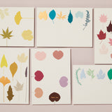 Set of 6 Foiled Postcards, Autumn