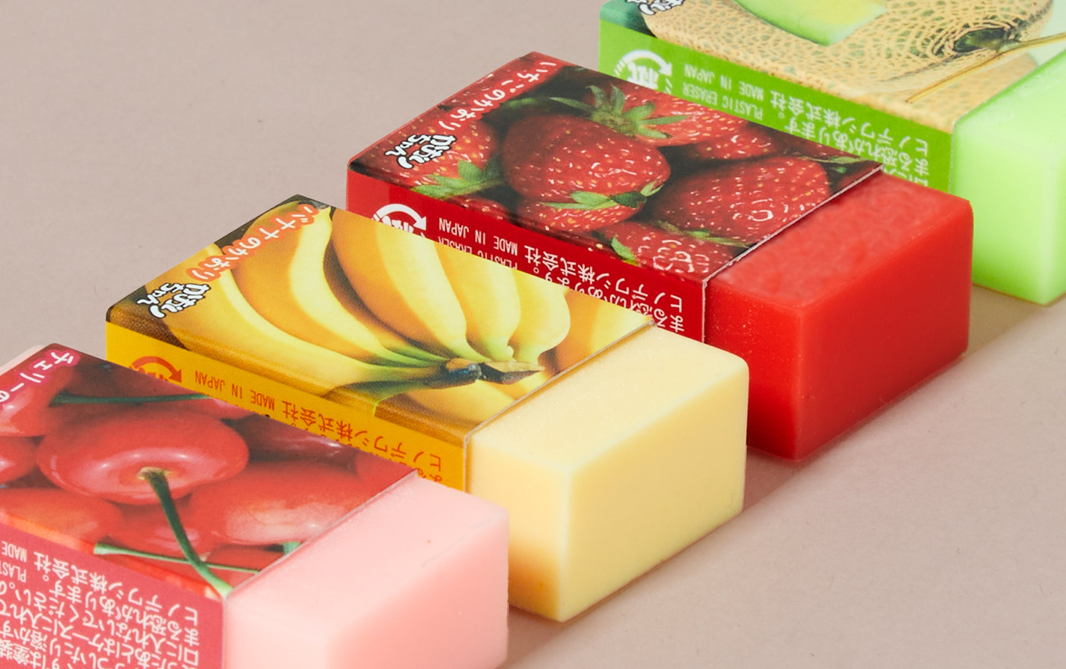 Fruit Scented Plastic Eraser – Choosing Keeping