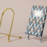 Brass & Chrome Book Stand