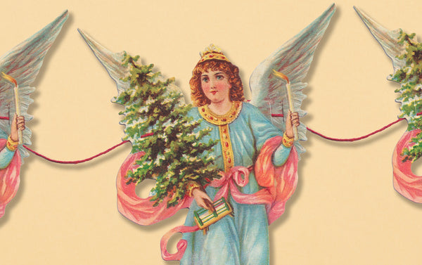 Angel Christmas Garland Bunting