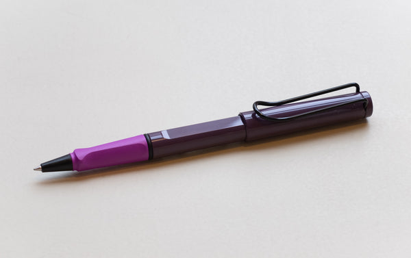 2024 Special Edition Lamy Safari Rollerball Pen, Violet Blackberry