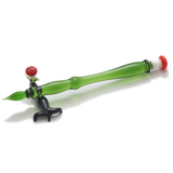 Handblown Glass Dip Pen with Mushroom handle and stand