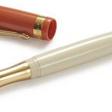 Peach and Ivory Kaweco Student 70s Retro Fountain Pen