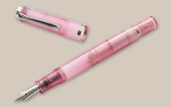 Pelikan M205 Rose Quartz Demonstrator Fountain Pen