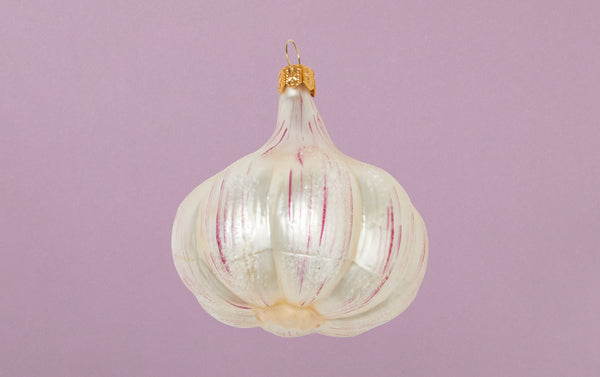 Christmas Ornament, Head of Garlic