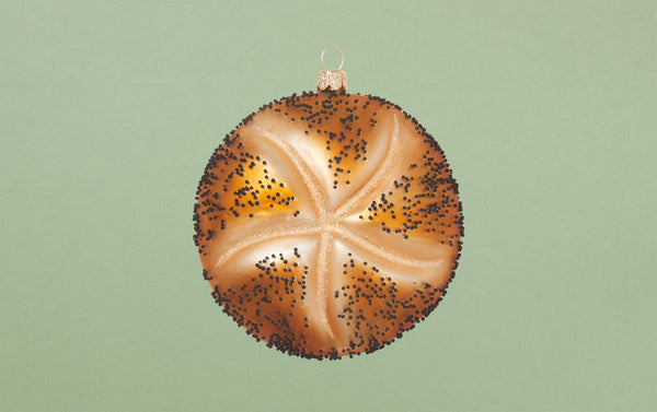 Christmas Ornament, Poppy Seed Roll