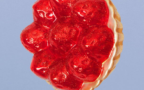 Christmas Ornament, Strawberry Tartlet