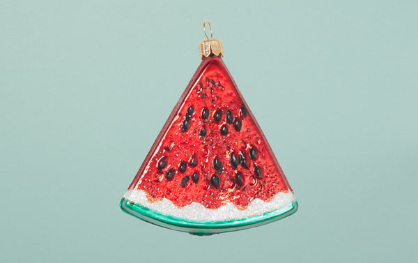 Christmas Ornament, Watermelon Slice