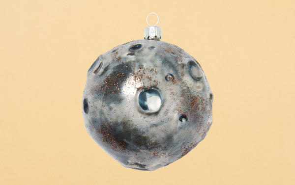 Meteorite Glass Ornament