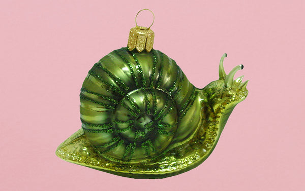 Christmas Ornament, Snail