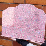 Scanlon Apparati Triptych Letter Holder, Pink Brocade