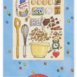 Birthday Cake Venetian Blind Greeting Card