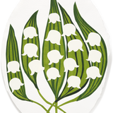 Denise Fiedler Floral Collage - Oval / Lily of the Valley